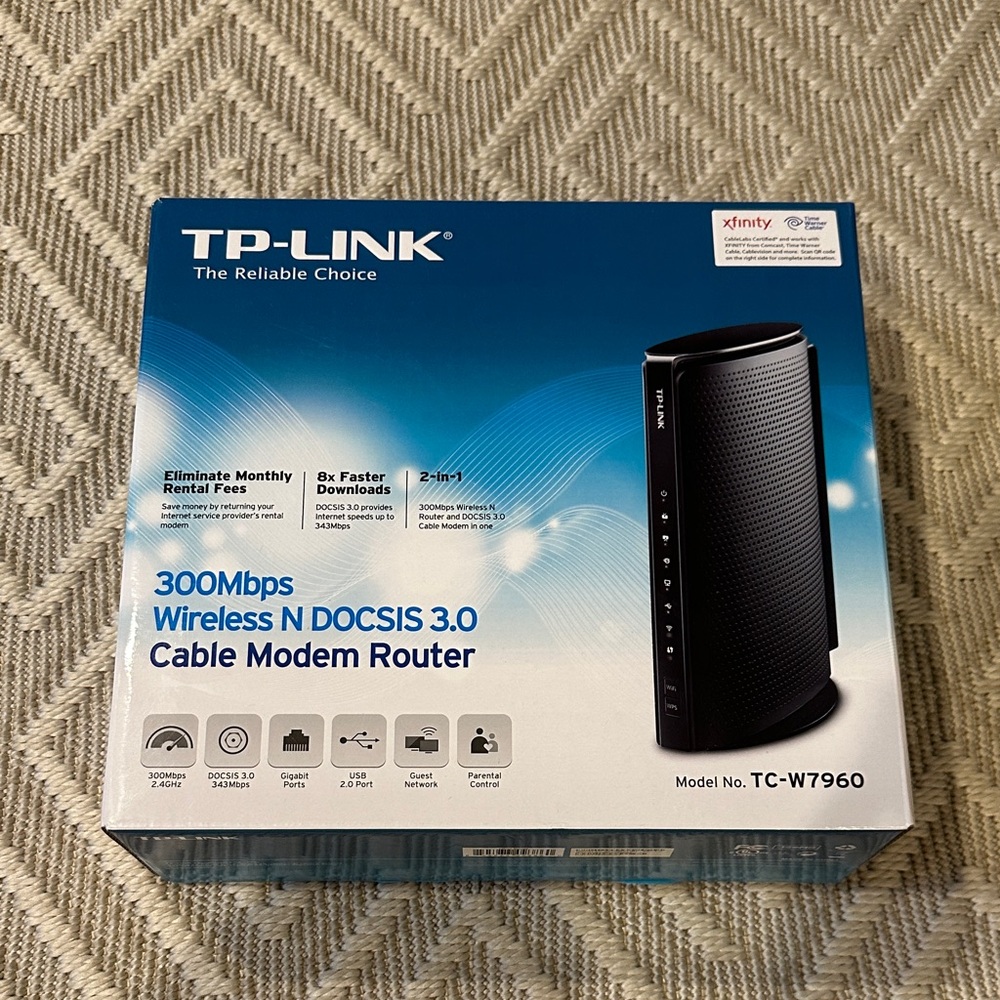 TP-LINK Wireless Cable Modem Router *new in box